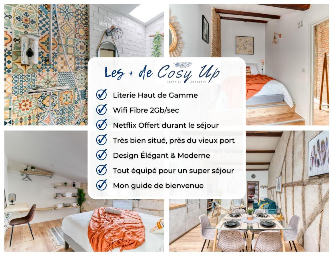Appartement Cosy Up - Coquet&Douillet - Hyper Centre - Fibre&Netflix à La Rochelle  Extérieur photo